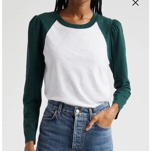 Veronica Beard Baseball Tee-xs